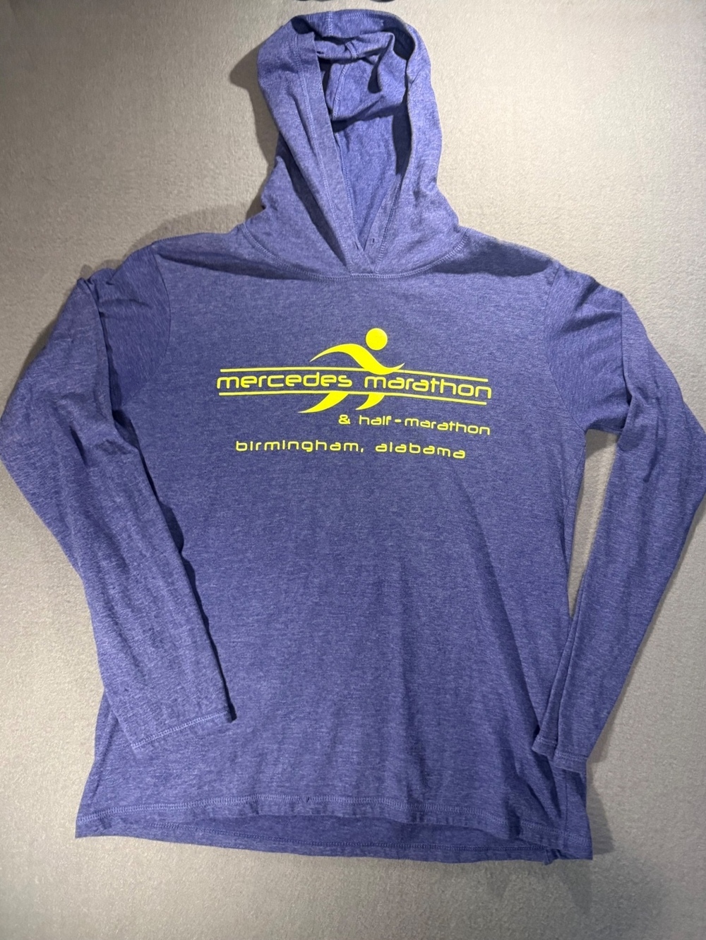 Mercedes Marathon & Half-Marathon Purple Hoodie Sweatshirt